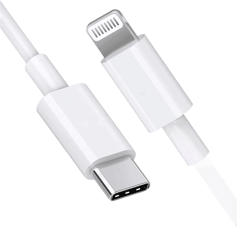 USB-C to Lightning PD Cable (1m) — 20W PD fast charging for iPhone