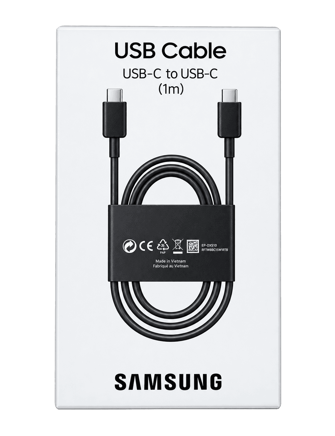 Samsung 100% Original USB-C to USB-C Cable (1m) — Genuine Samsung Original